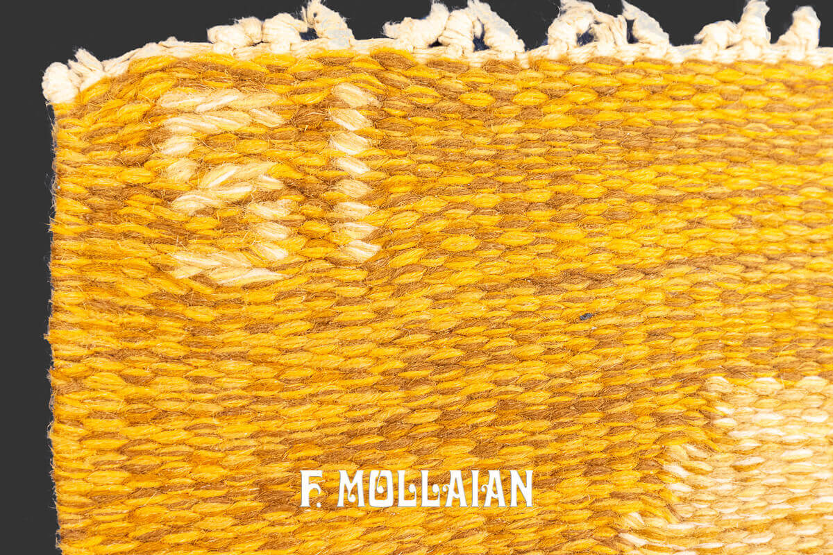 Tappeto Svedese Firmato “I S” Rollakan kilim n°:887936
